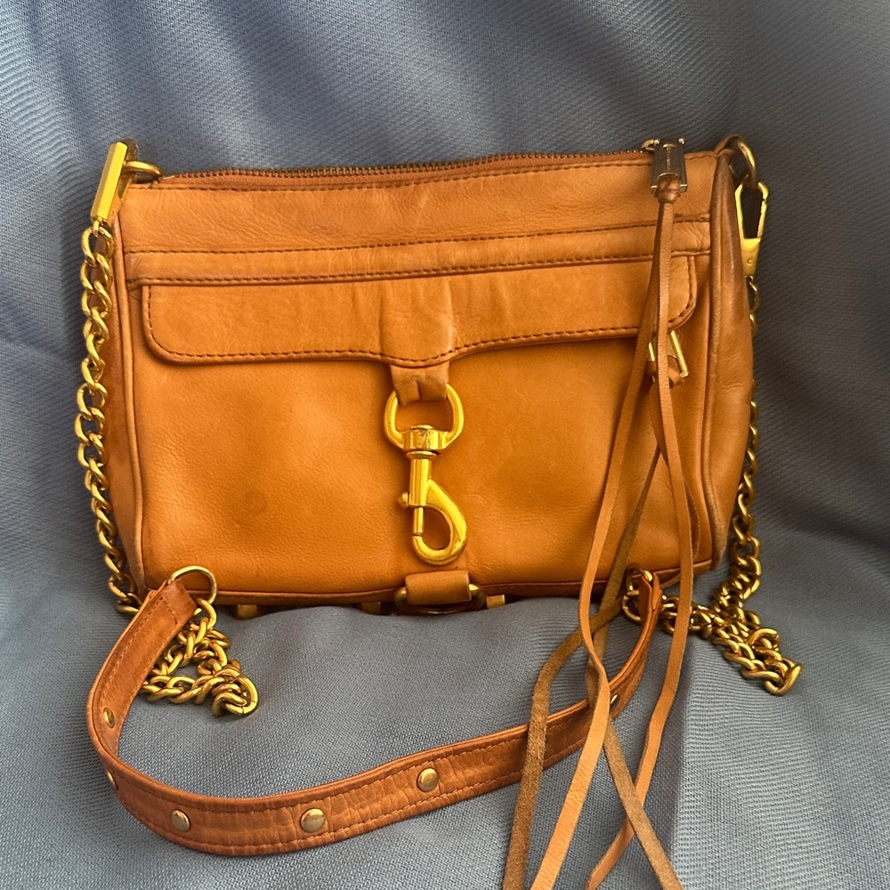 Rebecca Minkoff Brown Leather Crossbody Bag